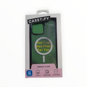 Nn6-O CASETiFY Impact Case w/ Magsafe for iPhone 16 Pro Max 6.9" - Halftone